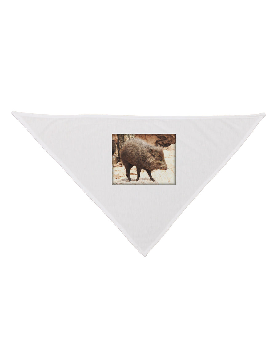 Little Javelina Dog Bandana 26-Dog Bandana-TooLoud-White-One-Size-Fits-Most-Davson Sales