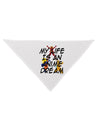 My Life Is An Anime Dream Dog Bandana 26 by TooLoud-TooLoud-White-One-Size-Fits-Most-Davson Sales