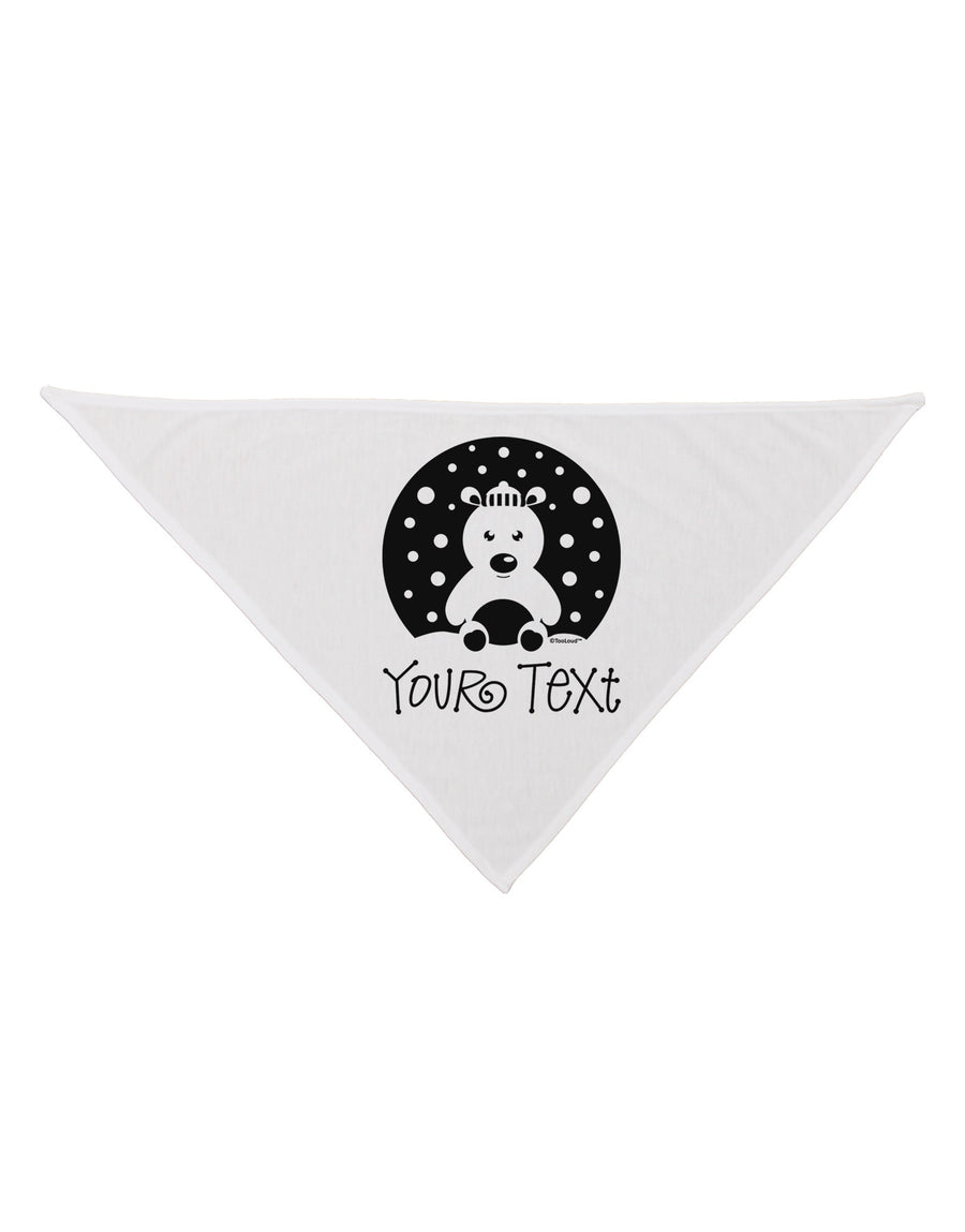 Personalized Matching Polar Bear Family Design - Your Text Dog Bandana 26-Dog Bandana-TooLoud-White-One-Size-Fits-Most-Davson Sales