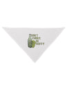 Don't Worry Be Hoppy Dog Bandana 26 Inch-Dog Bandana-TooLoud-White-One-Size-Fits-Most-Davson Sales