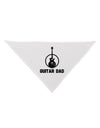 Guitar Dad Dog Bandana 26 by TooLoud-Dog Bandana-TooLoud-White-One-Size-Fits-Most-Davson Sales