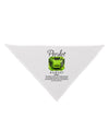 Birthstone Peridot Dog Bandana 26-Dog Bandana-TooLoud-White-One-Size-Fits-Most-Davson Sales