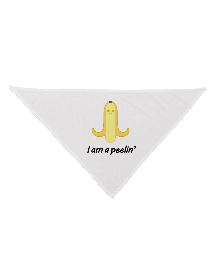 Banana - I am a Peelin Dog Bandana 26-Dog Bandana-TooLoud-White-One-Size-Fits-Most-Davson Sales