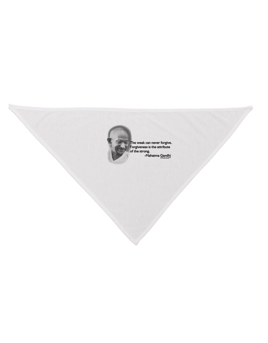 The Weak Can Never Forgive Dog Bandana 26-Dog Bandana-TooLoud-White-One-Size-Fits-Most-Davson Sales