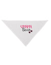 Mama Bear Paws Dog Bandana 26-Dog Bandana-TooLoud-White-One-Size-Fits-Most-Davson Sales