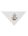 Happy Rosh Hashanah Dog Bandana 26-Dog Bandana-TooLoud-White-One-Size-Fits-Most-Davson Sales