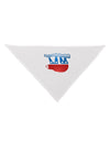 Sloth Political Party Symbol Dog Bandana 26"-Dog Bandana-TooLoud-White-One-Size-Fits-Most-Davson Sales