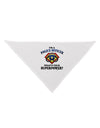 Police Officer - Superpower Dog Bandana 26-Dog Bandana-TooLoud-White-One-Size-Fits-Most-Davson Sales