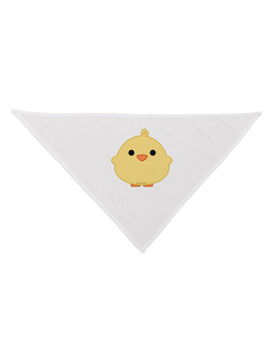 Cute Little Chick - Yellow Dog Bandana 26 by TooLoud-Dog Bandana-TooLoud-White-One-Size-Fits-Most-Davson Sales