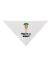 Thats A Wrap Cute Wrap Dog Bandana 26-Dog Bandana-TooLoud-White-One-Size-Fits-Most-Davson Sales