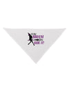 Ride It Purple Dog Bandana 26-Dog Bandana-TooLoud-White-One-Size-Fits-Most-Davson Sales