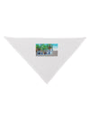 Palm Springs Watercolor Dog Bandana 26-Dog Bandana-TooLoud-White-One-Size-Fits-Most-Davson Sales