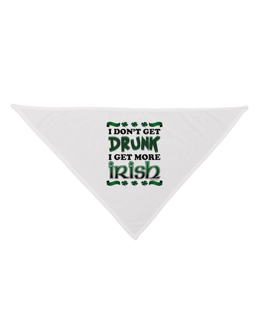 I Don't Get Drunk - Irish Dog Bandana 26-Dog Bandana-TooLoud-White-One-Size-Fits-Most-Davson Sales