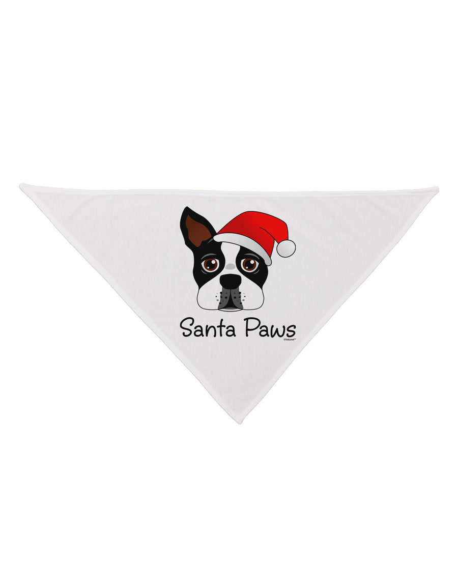 Santa Paws Christmas Dog Dog Bandana 26-Dog Bandana-TooLoud-White-One-Size-Fits-Most-Davson Sales