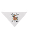 America is Strong We will Overcome This Dog Bandana 26 Inch-Dog Bandana-TooLoud-White-One-Size-Fits-Most-Davson Sales