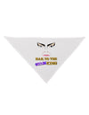 Hail to the Goblin King Dog Bandana 26-Dog Bandana-TooLoud-White-One-Size-Fits-Most-Davson Sales