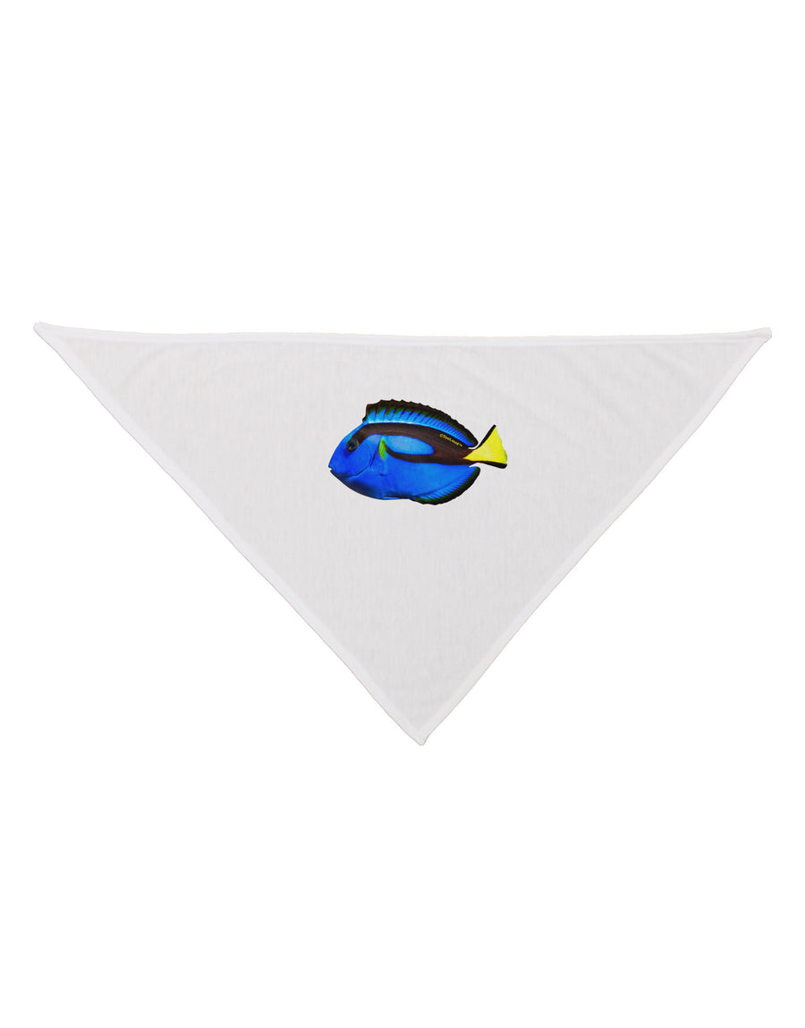 Blue Tang Fish Dog Bandana 26-Dog Bandana-TooLoud-White-One-Size-Fits-Most-Davson Sales