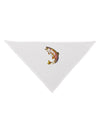 Rainbow Trout Dog Bandana 26-Dog Bandana-TooLoud-White-One-Size-Fits-Most-Davson Sales