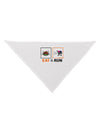 Eat & Run Black Friday Dog Bandana 26-Dog Bandana-TooLoud-White-One-Size-Fits-Most-Davson Sales