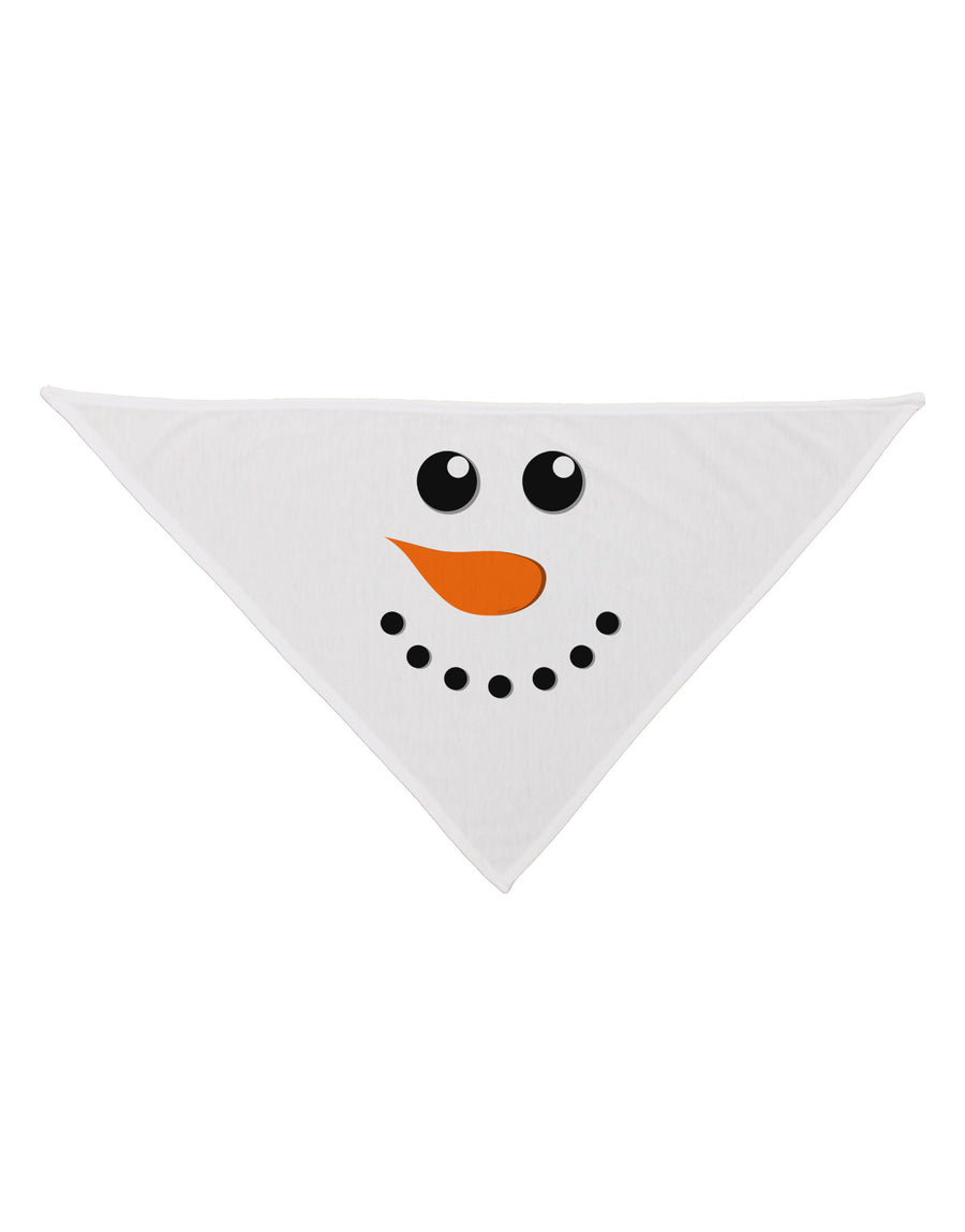 Snowman Face Christmas Dog Bandana 26-Dog Bandana-TooLoud-White-One-Size-Fits-Most-Davson Sales