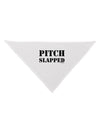 Pitch Slapped Dog Bandana 26-Dog Bandana-TooLoud-White-One-Size-Fits-Most-Davson Sales