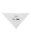 Cute Ghost Couple My Boo Halloween Dog Bandana 26-Dog Bandana-TooLoud-White-One-Size-Fits-Most-Davson Sales