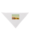 Arizona Scene Watercolor Dog Bandana 26-Dog Bandana-TooLoud-White-One-Size-Fits-Most-Davson Sales