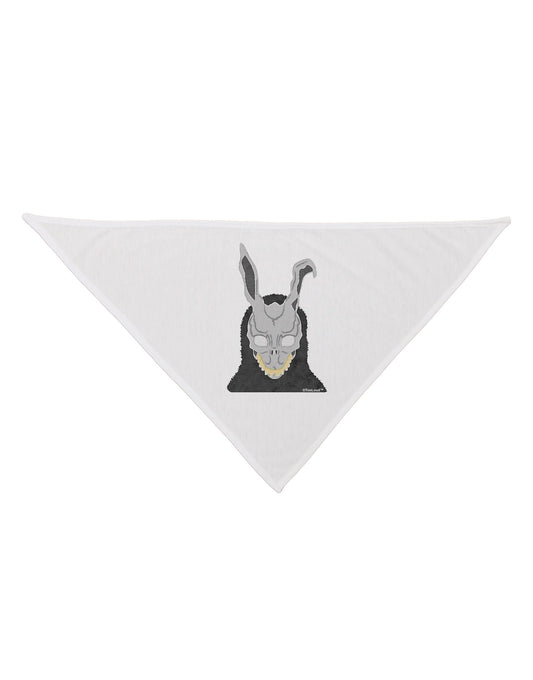 Scary Buny Face Watercolor Dog Bandana 26-Dog Bandana-TooLoud-White-One-Size-Fits-Most-Davson Sales