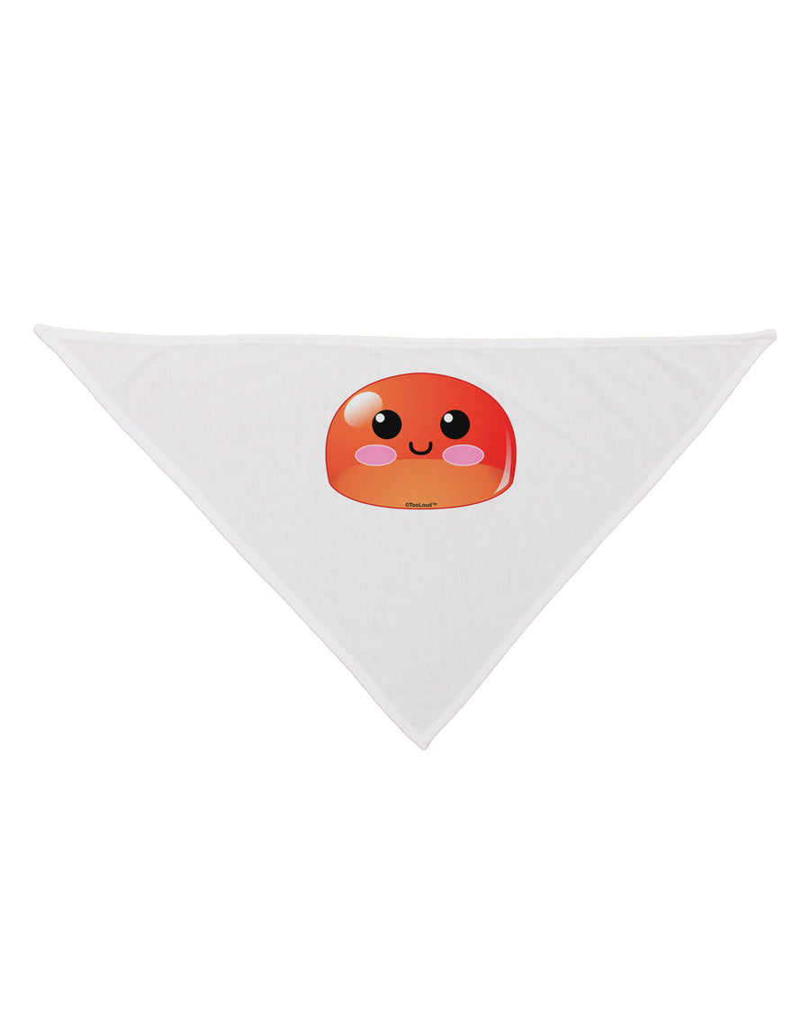 Cute RPG Slime - Red Dog Bandana 26 by TooLoud-Dog Bandana-TooLoud-White-One-Size-Fits-Most-Davson Sales