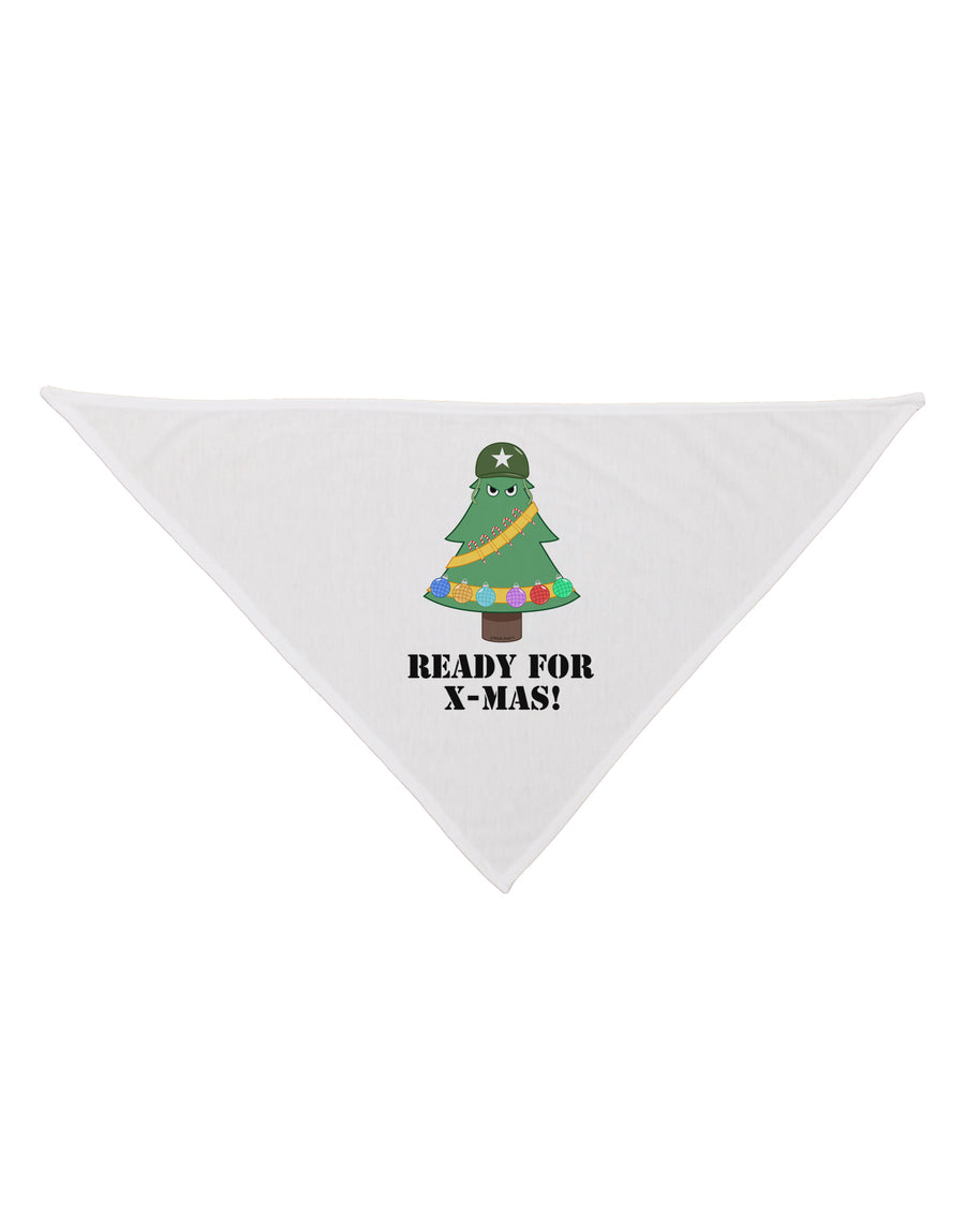 Christmas Tree - Ready for X-Mas Dog Bandana 26-Dog Bandana-TooLoud-White-One-Size-Fits-Most-Davson Sales