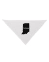 Indiana - United States Shape Dog Bandana 26-Dog Bandana-TooLoud-White-One-Size-Fits-Most-Davson Sales