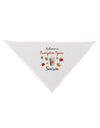 Pumpkin Spice Season Dog Bandana 26-Dog Bandana-TooLoud-White-One-Size-Fits-Most-Davson Sales