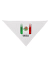 Mexican Flag App Icon - Text Dog Bandana 26 by TooLoud-Dog Bandana-TooLoud-White-One-Size-Fits-Most-Davson Sales