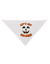 Let's Get Smashed Pumpkin Dog Bandana 26 by TooLoud-Dog Bandana-TooLoud-White-One-Size-Fits-Most-Davson Sales