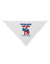 Republicans Can Kiss My - Democrat Dog Bandana 26-Dog Bandana-TooLoud-White-One-Size-Fits-Most-Davson Sales