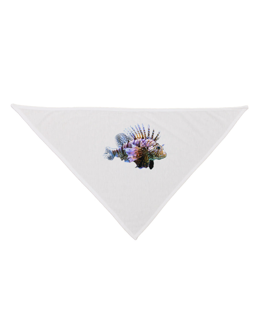 Lionfish Dog Bandana 26-Dog Bandana-TooLoud-White-One-Size-Fits-Most-Davson Sales