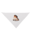 Little Buck Cutout Dog Bandana 26-Dog Bandana-TooLoud-White-One-Size-Fits-Most-Davson Sales