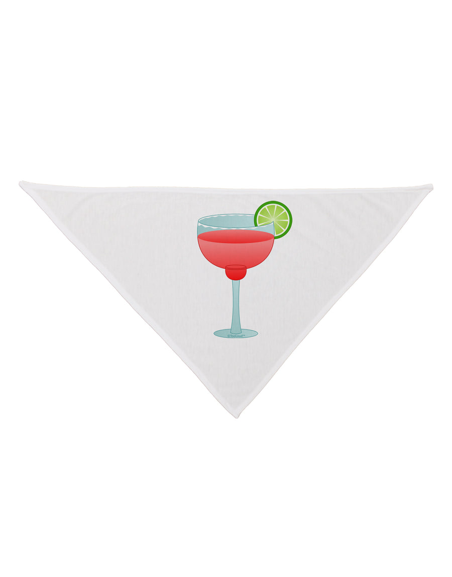 Red Margarita with Lime - Cinco de Mayo Dog Bandana 26 by TooLoud-Dog Bandana-TooLoud-White-One-Size-Fits-Most-Davson Sales