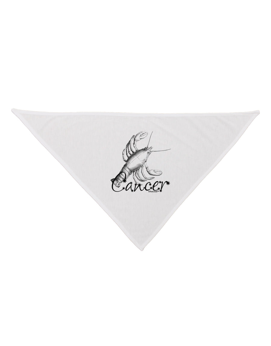 Cancer Illustration Dog Bandana 26-Dog Bandana-TooLoud-White-One-Size-Fits-Most-Davson Sales