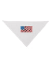 One Nation Under God Dog Bandana 26-Dog Bandana-TooLoud-White-One-Size-Fits-Most-Davson Sales