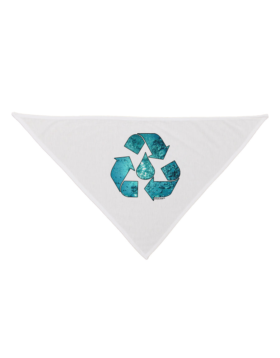 Water Conservation Dog Bandana 26 by TooLoud-Dog Bandana-TooLoud-White-One-Size-Fits-Most-Davson Sales
