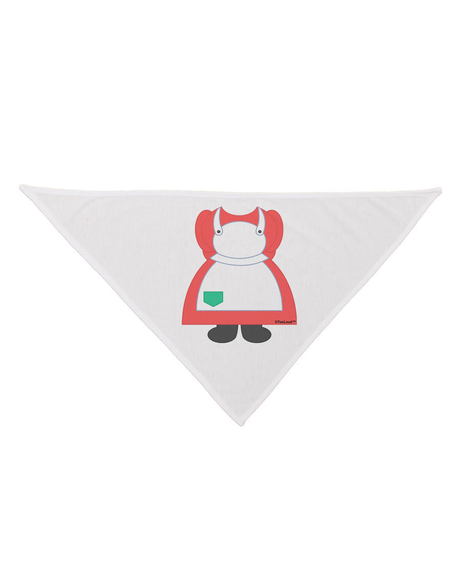 Mrs Santa Claus Character Body Christmas Dog Bandana 26-Dog Bandana-TooLoud-White-One-Size-Fits-Most-Davson Sales