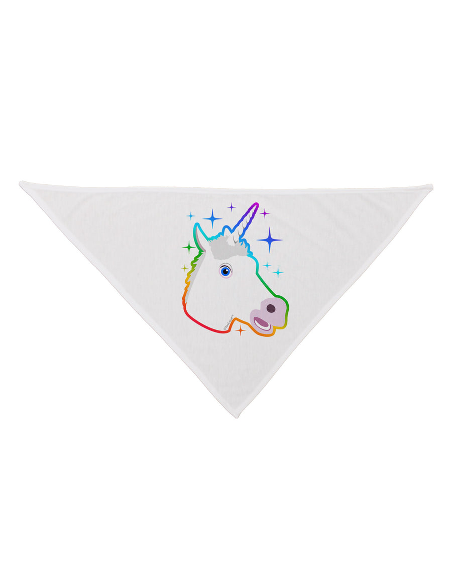 Magical Rainbow Sparkle Unicorn Dog Bandana 26-Dog Bandana-TooLoud-White-One-Size-Fits-Most-Davson Sales