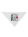 Hecho en Mexico Design - Mexican Flag Dog Bandana 26 by TooLoud-Dog Bandana-TooLoud-White-One-Size-Fits-Most-Davson Sales