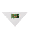 Parasaurolophus Walkeri - Without Name Dog Bandana 26"-Dog Bandana-TooLoud-White-One-Size-Fits-Most-Davson Sales