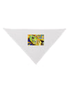 Menacing Turtle Watercolor Dog Bandana 26-Dog Bandana-TooLoud-White-One-Size-Fits-Most-Davson Sales