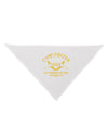 Camp Jupiter - SPQR Banner - Gold Dog Bandana 26 by TooLoud-Dog Bandana-TooLoud-White-One-Size-Fits-Most-Davson Sales