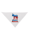 Democrat Party Animal Dog Bandana 26"-Dog Bandana-TooLoud-White-One-Size-Fits-Most-Davson Sales