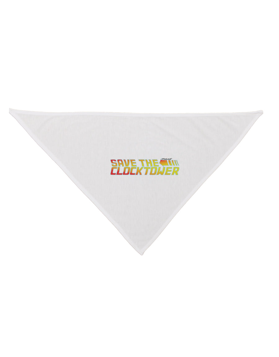 Save The Clock Tower Dog Bandana 26 by TooLoud-TooLoud-White-One-Size-Fits-Most-Davson Sales