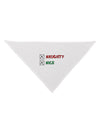 Naughty or Nice Christmas - Naughty and Nice Dog Bandana 26-Dog Bandana-TooLoud-White-One-Size-Fits-Most-Davson Sales